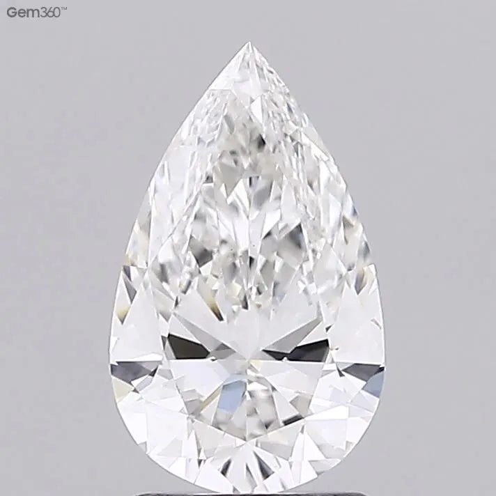 IGI PEAR 1.57 Carat VS1 Clarity F Color