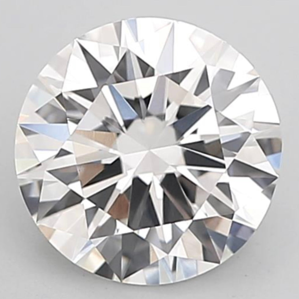 IGI Round 2.00 Carat VVS2 Clarity F Color