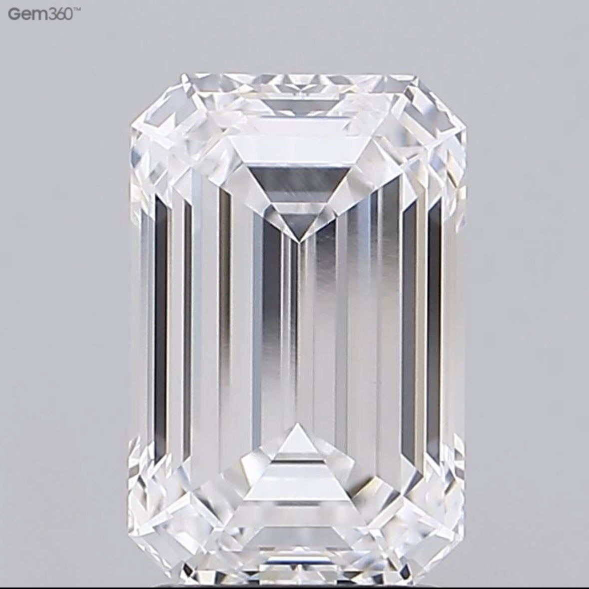 IGI Emerald 2.93 Carat VVS2 Clarity E Color