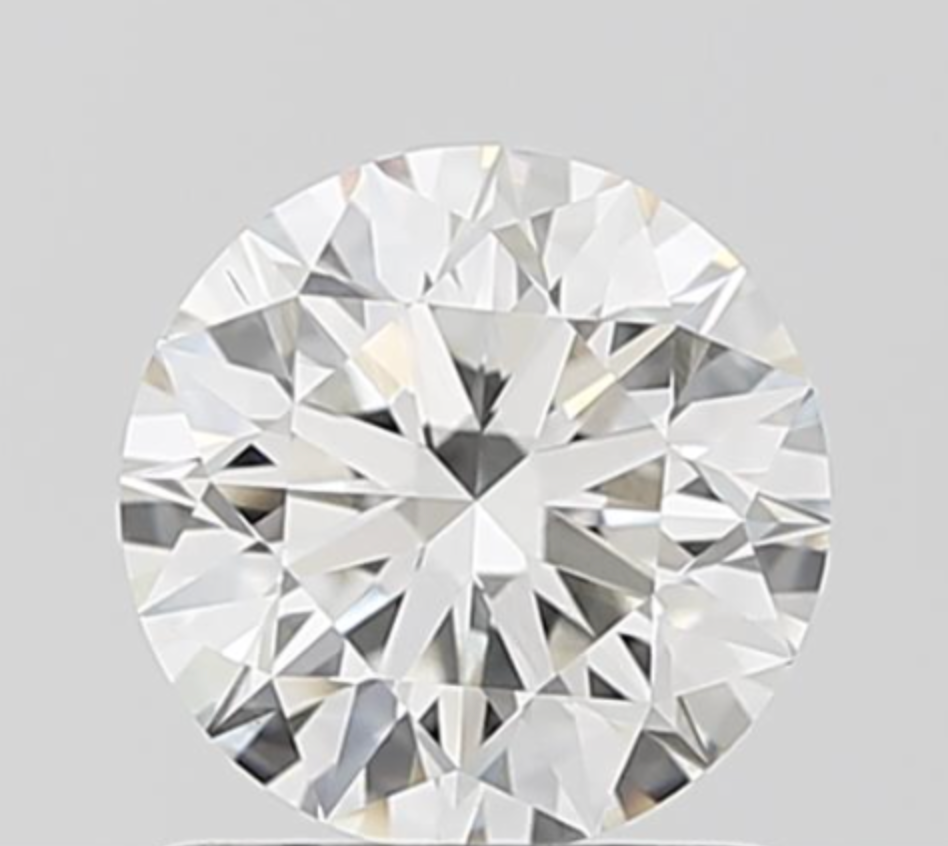 IGI Round 0.90 Carat VS2 Clarity F Color