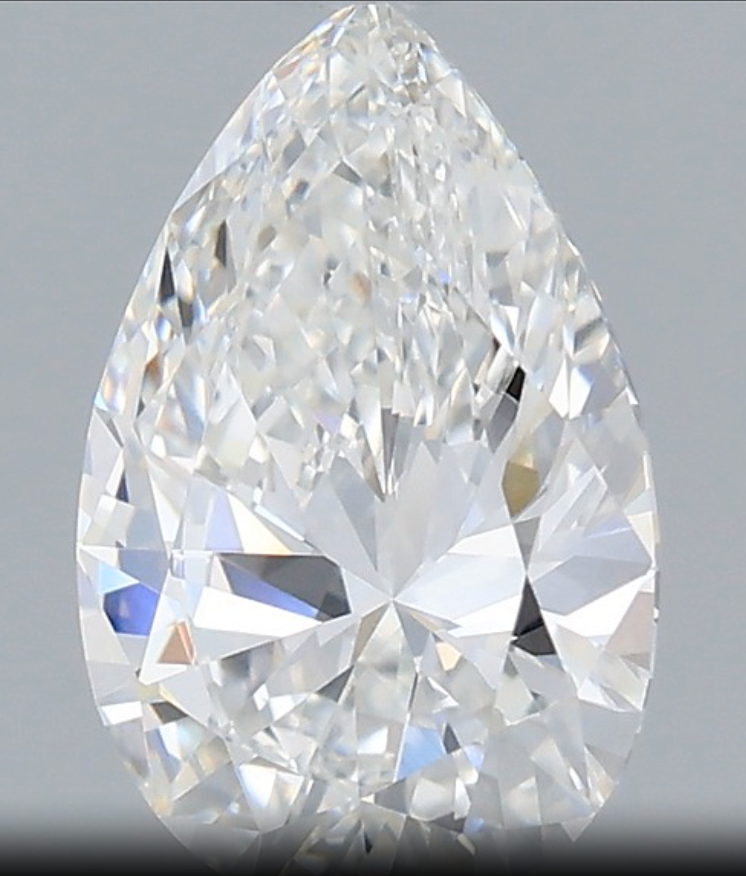 IGI Pear 1.00 Carat VVS2 Clarity G Color