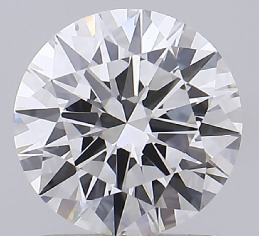 IGI Round 1.50 Carat VS2 Clarity G Color