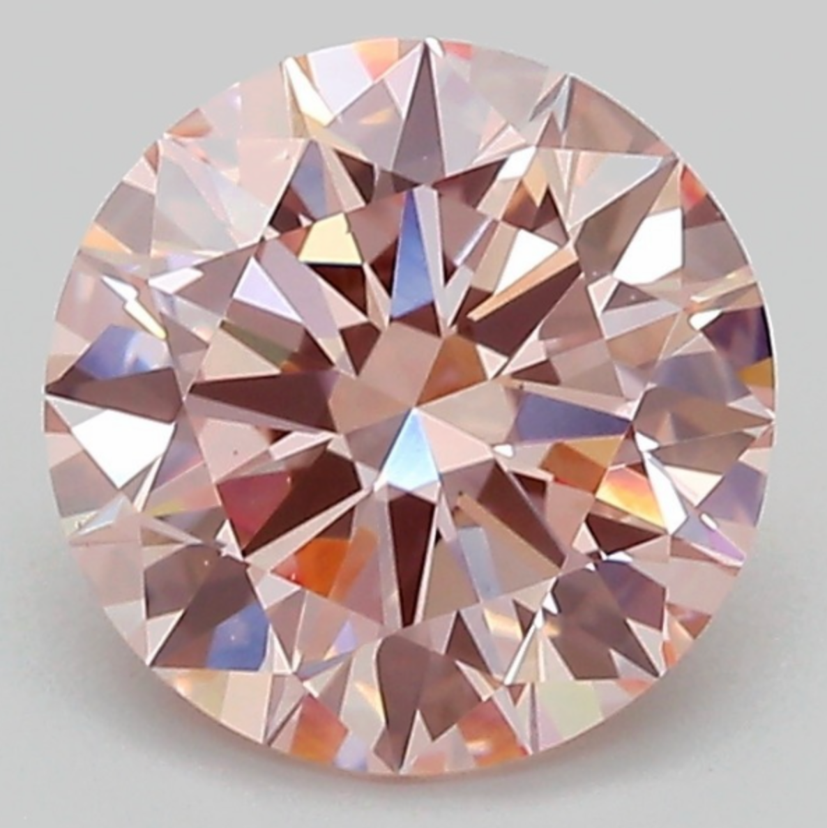 IGI Round 2.00 Carat VS2 Clarity Fancy Intense Pink