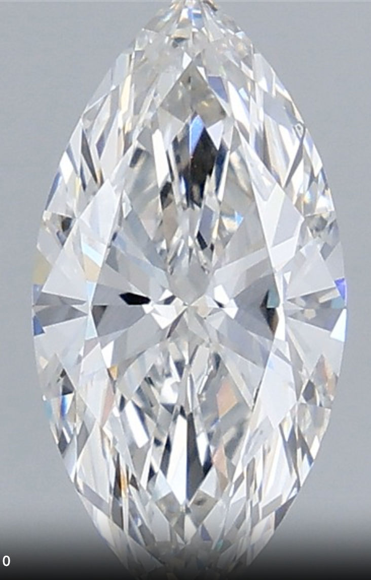 IGI Marquise 2.10 Carat VVS1 Clarity F Color