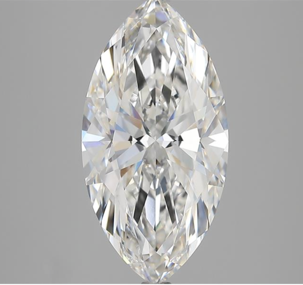IGI Marquise 5.10 Carats VVS2 Clarity E Color
