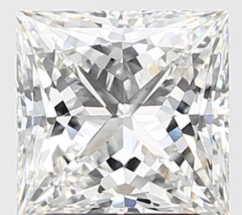 IGI PRINCESS 2.10 Carat VS1 Clarity F Color