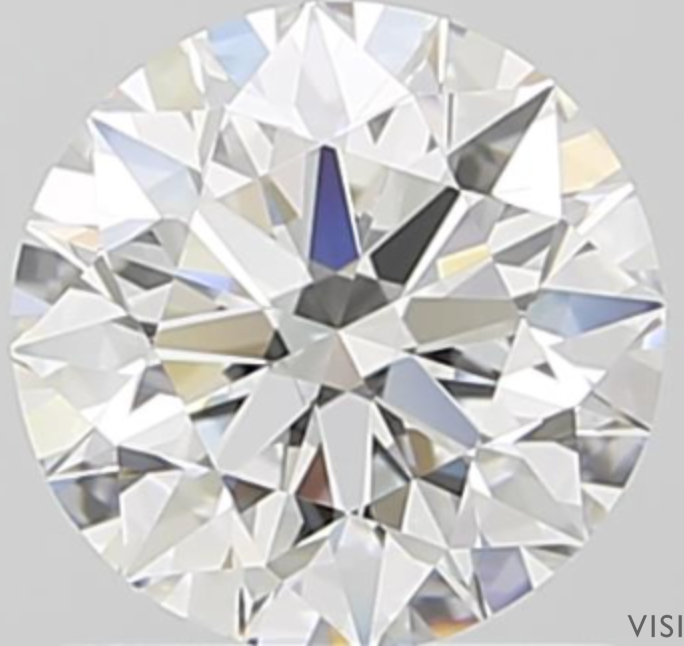 IGI ROUND 1.33 Carat VVS1 Clarity D Color