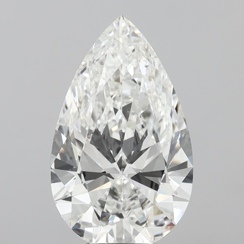 IGI PEAR 5.53 Carat VS1 Clarity F Color