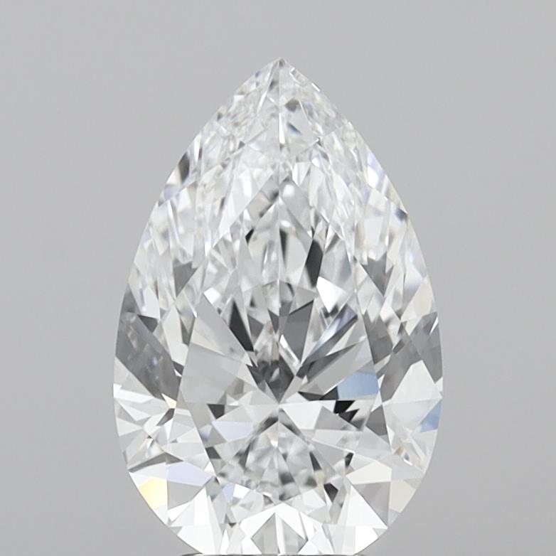 IGI PEAR 3.47 Carat IF Clarity D Color