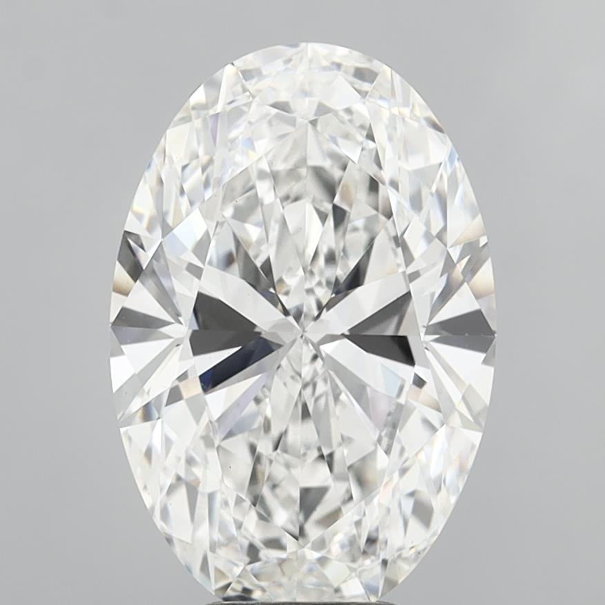 IGI OVAL 6.04 Carat VVS2 Clarity F Color