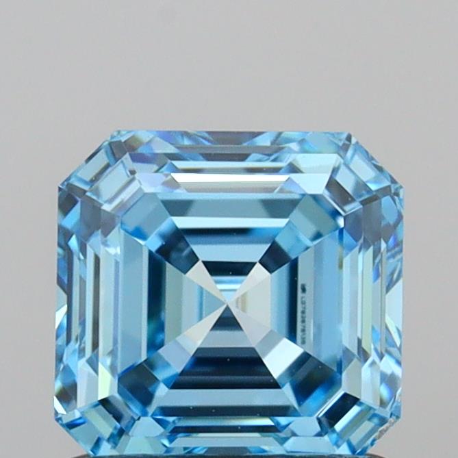 IGI ASSCHER 1.03 Carat FL Clarity F.V.BLUE Color