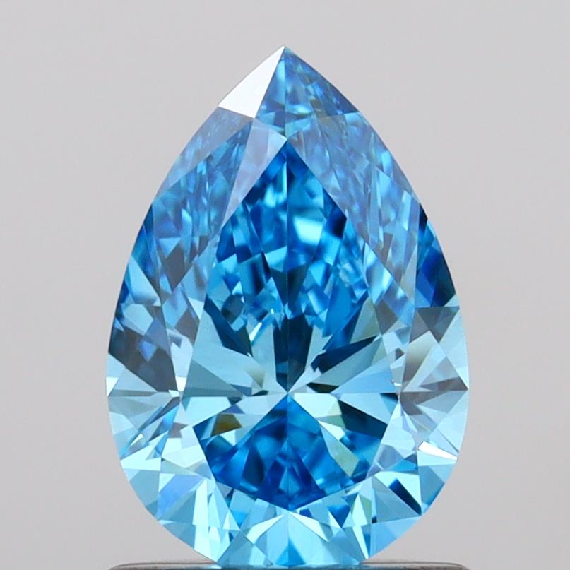 IGI PEAR 1.02 Carat VS1 Clarity F.V.BLUE Color