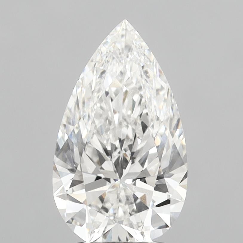 IGI PEAR 2.23 Carat VVS2 Clarity E Color