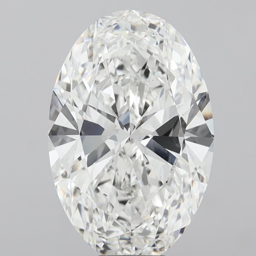 IGI OVAL 9.05 Carat VVS2 Clarity F Color
