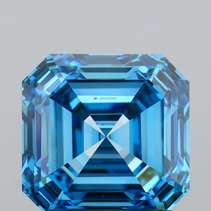 IGI ASSCHER 1.53 Carat VVS1 Clarity F.V.BLUE Color