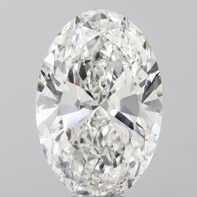 IGI OVAL 6.52 Carat VS1 Clarity F Color