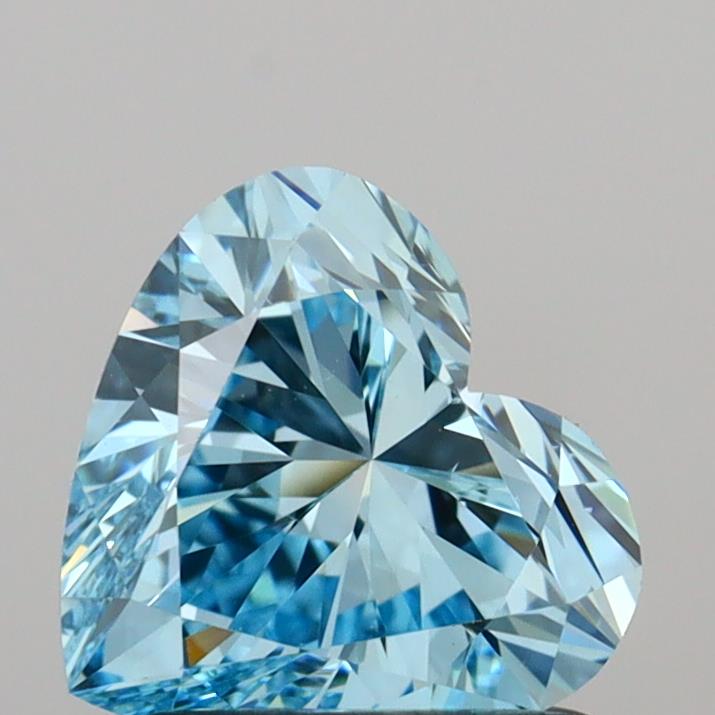 IGI HEART 1.0 Carat VS1 Clarity F.V.BLUE Color