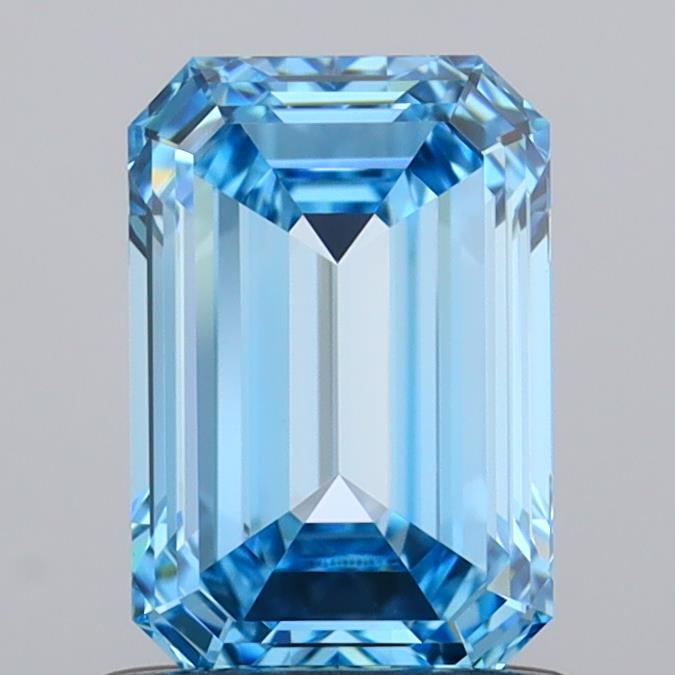 IGI EMERALD 1.04 Carat VVS1 Clarity F.V.BLUE Color