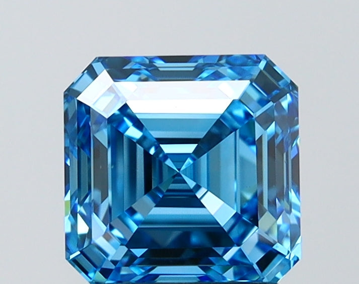 IGI ASSCHER 2.0 Carat VS1 Clarity F.V.BLUE Color
