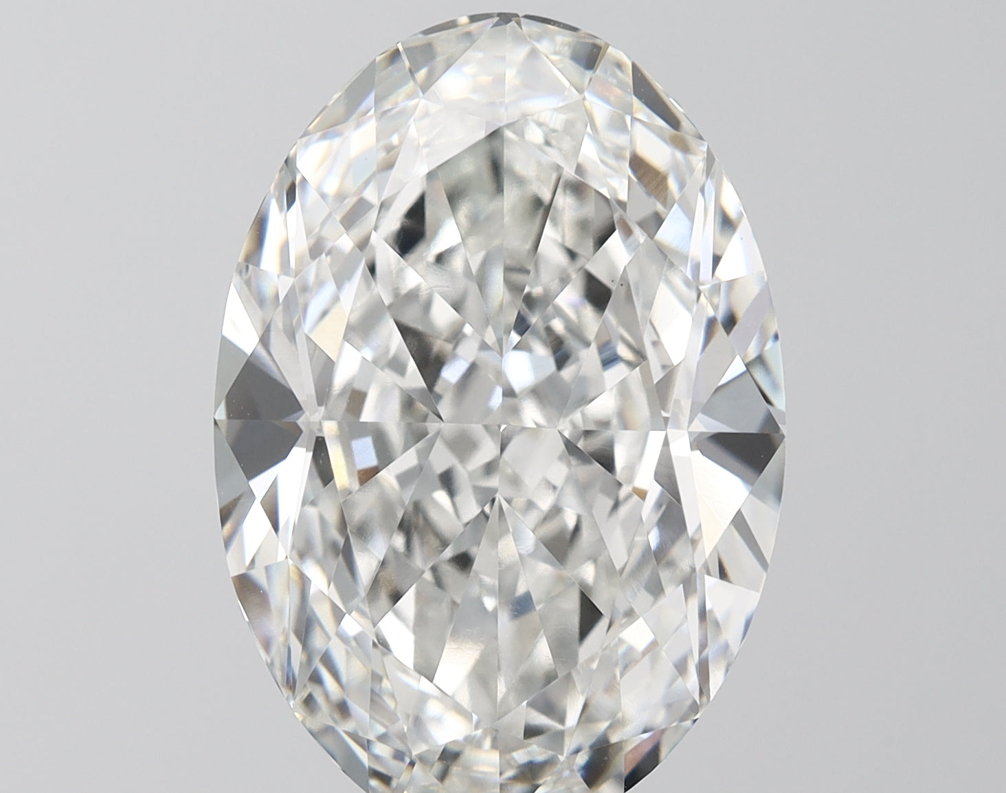 IGI OVAL 12.13 Carat VS1 Clarity F Color  byHiraya Lab Diamonds