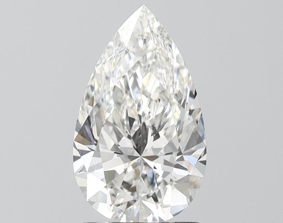 IGI  PEAR 1.76 Carat VVS2 Clarity G Color  byHiraya Lab Diamonds