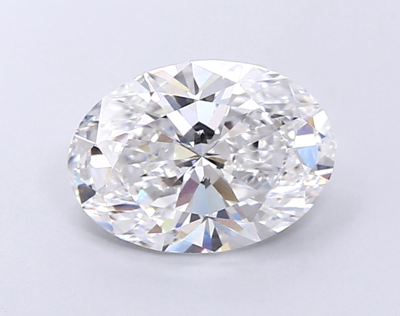 IGI Oval 4.04 Carat VVS2 Clarity D Color