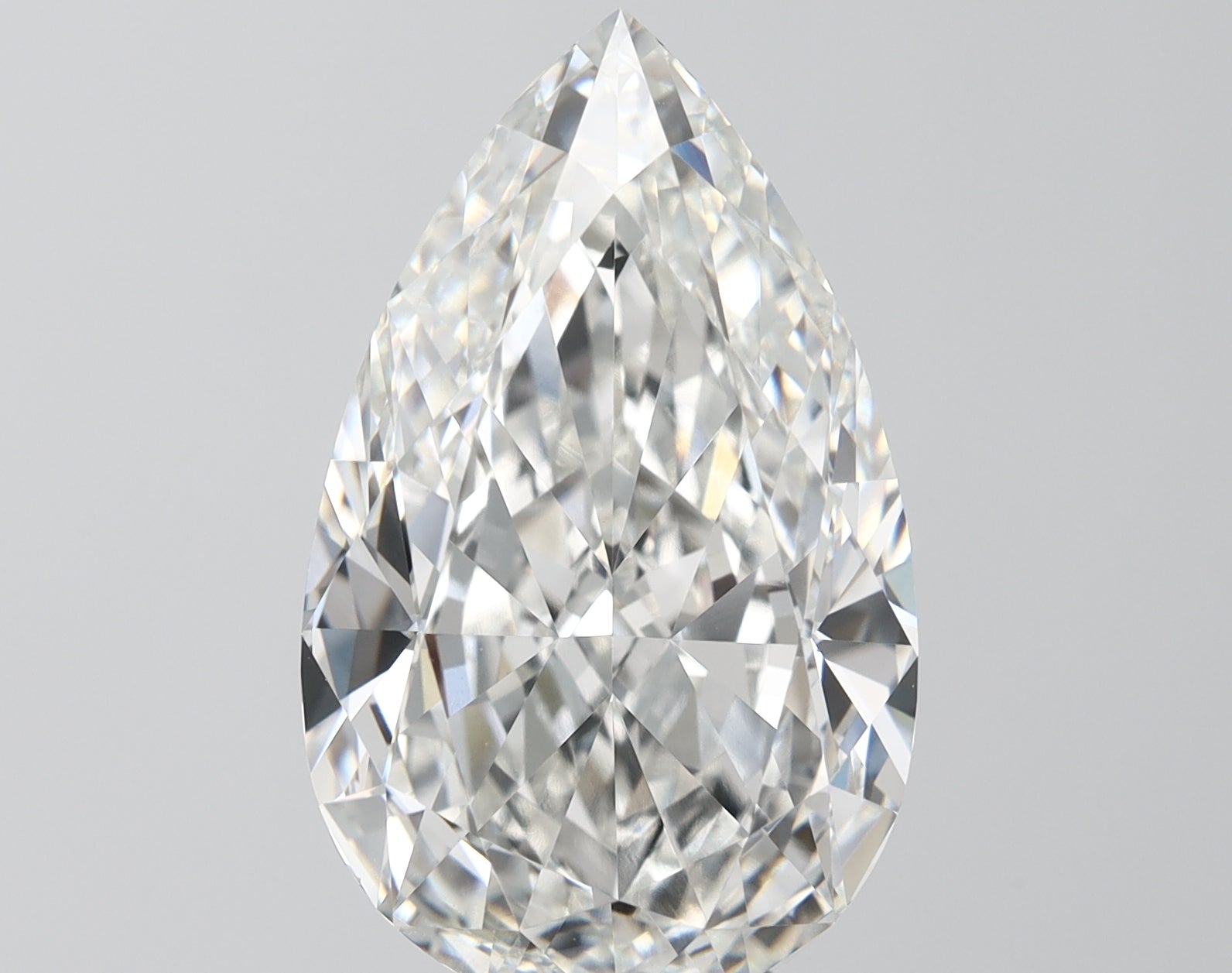 IGI PEAR 12.09 Carat VVS2 Clarity G Color  byHiraya Lab Diamonds