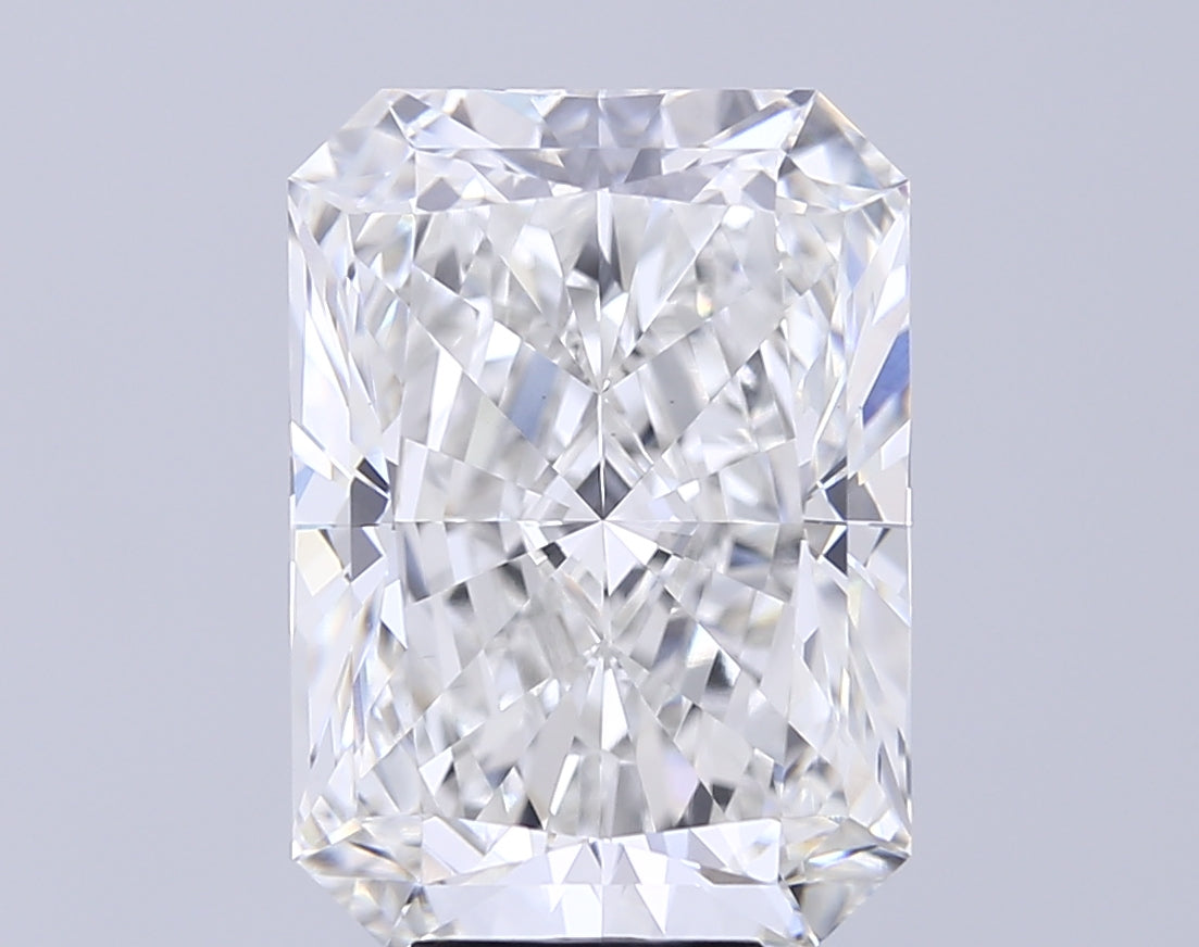 IGI Radiant 8.52 Carat VS1 Clarity F Color