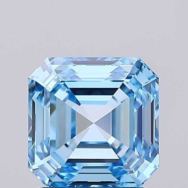 IGI ASSCHER 1.46 Carat VVS1 Clarity F.V.BLUE Color