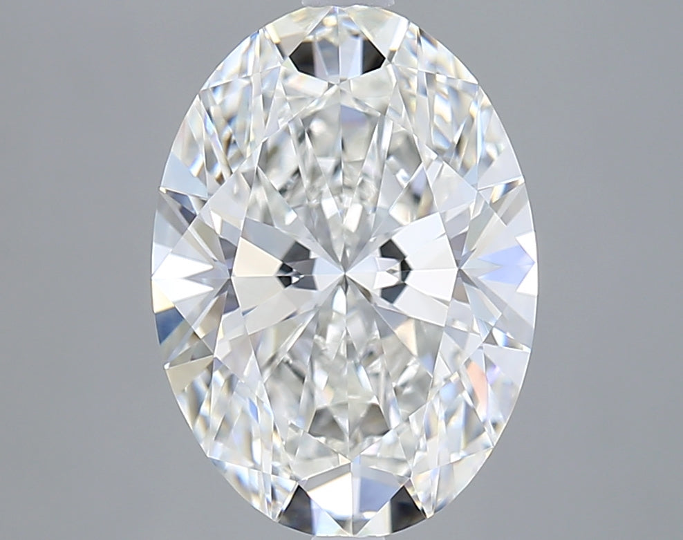IGI OVAL 4.09 Carat VVS1 Clarity E Color