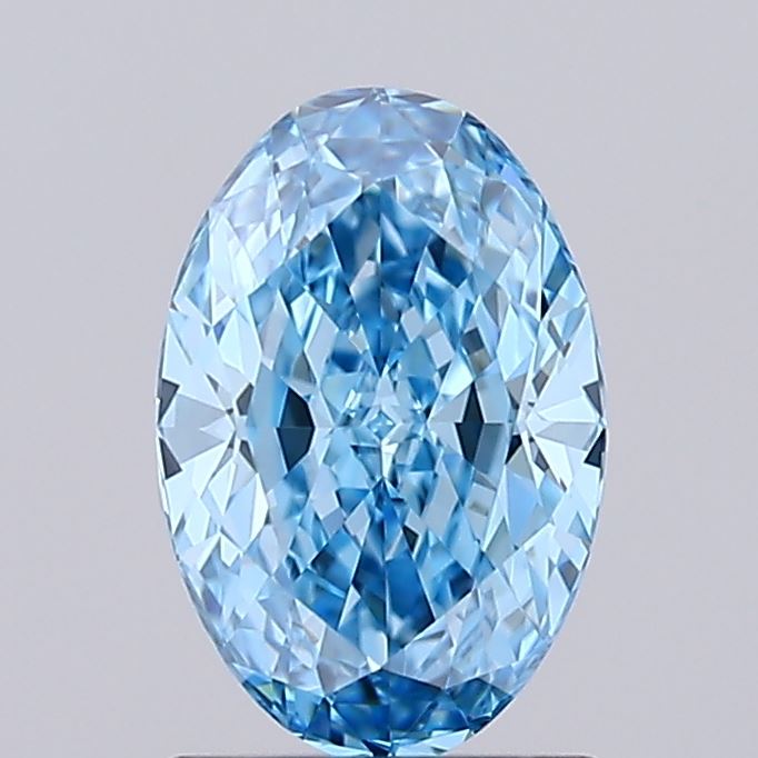 IGI OVAL 1.31 Carat VVS1 Clarity F.V.BLUE Color