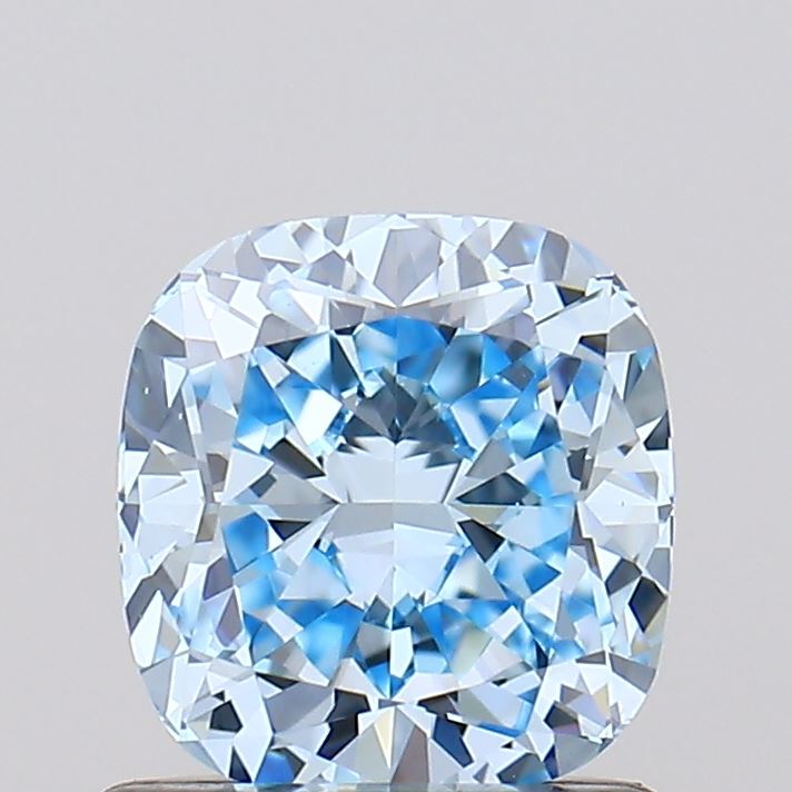 IGI SQ.CUSHION 1.04 Carat VS1 Clarity F.V.BLUE Color
