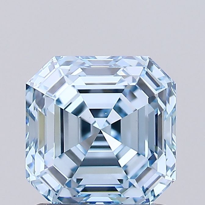 IGI ASSCHER 1.3 Carat VS1 Clarity F.I.BLUE Color