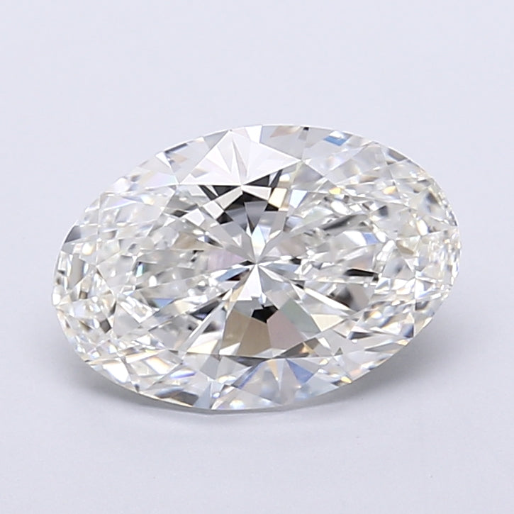 IGI Oval 3.24 Carat VVS2 Clarity F Color