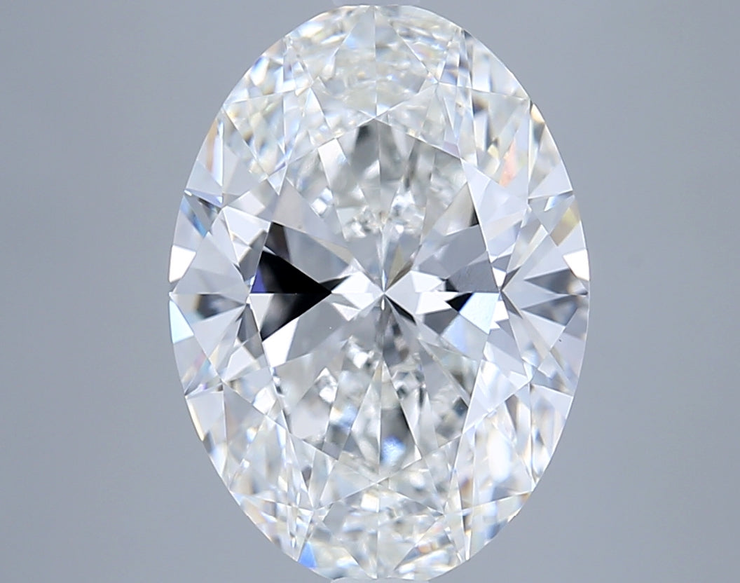 IGI OVAL 5.02 Carat VVS2 Clarity E Color