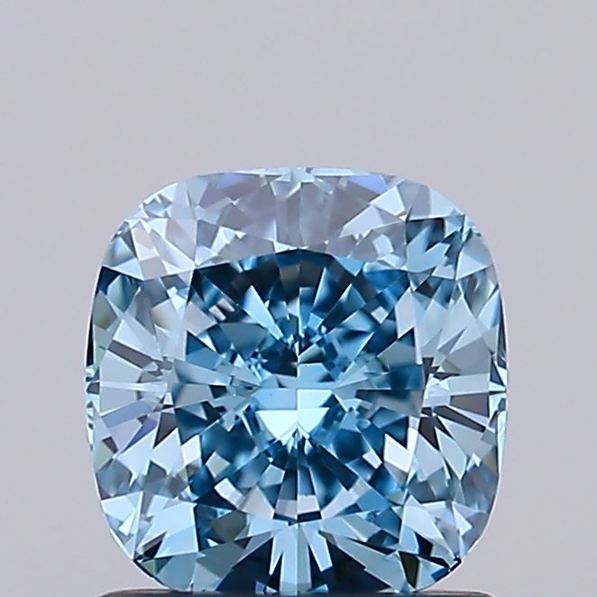 IGI SQ.CUSHION 1.08 Carat VS1 Clarity F.V.BLUE Color