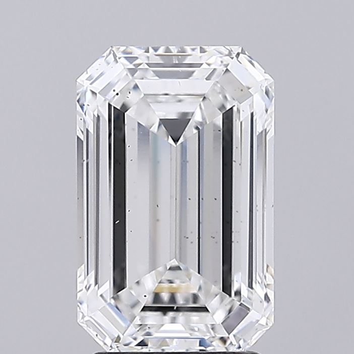 IGI EMERALD 2.90 Carat SI1 Clarity E Color  byHiraya Lab Diamonds