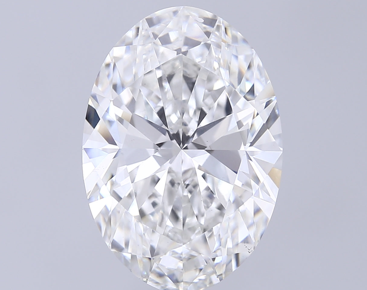 IGI Oval 9.50 Carat VS1 Clarity F Color