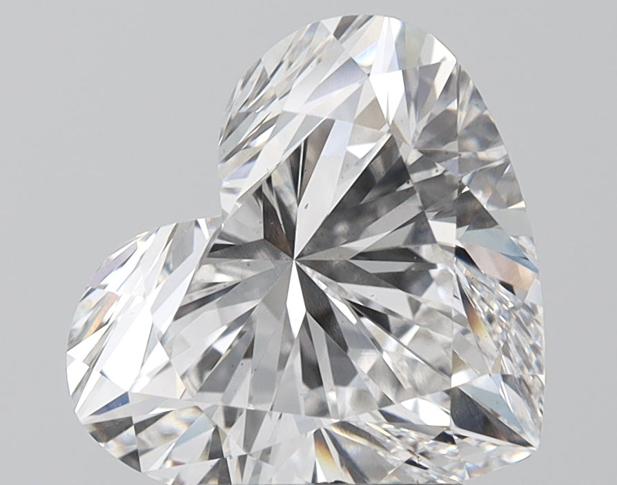 IGI HEART 4.10 Carat VS2 Clarity E Color  byHiraya Lab Diamonds