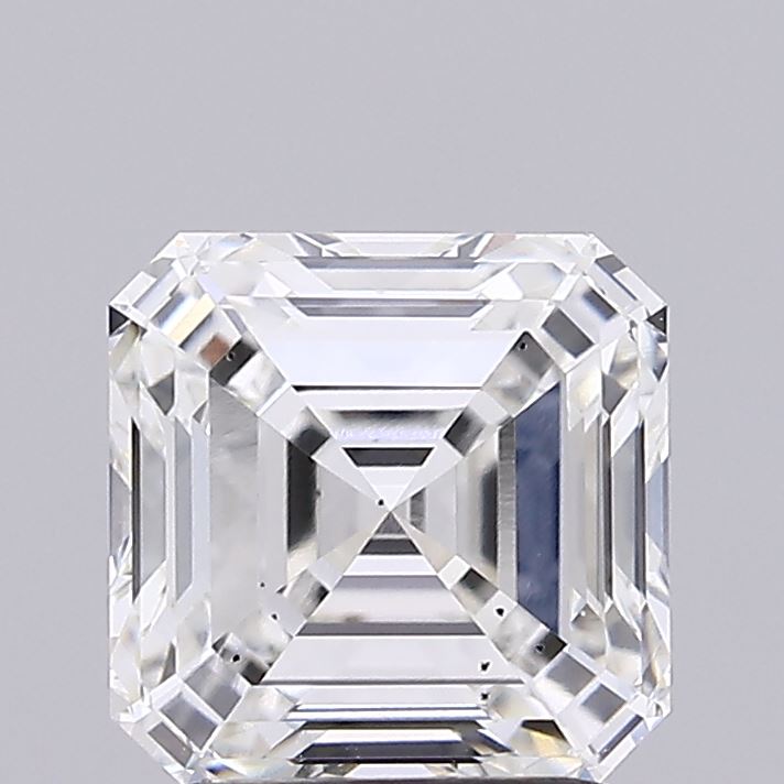 IGI ASSCHER 2.16 Carat VS2 Clarity F Color  byHiraya Lab Diamonds