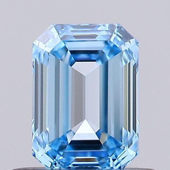 IGI EMERALD 0.6 Carat VS1 Clarity F.V.BLUE Color