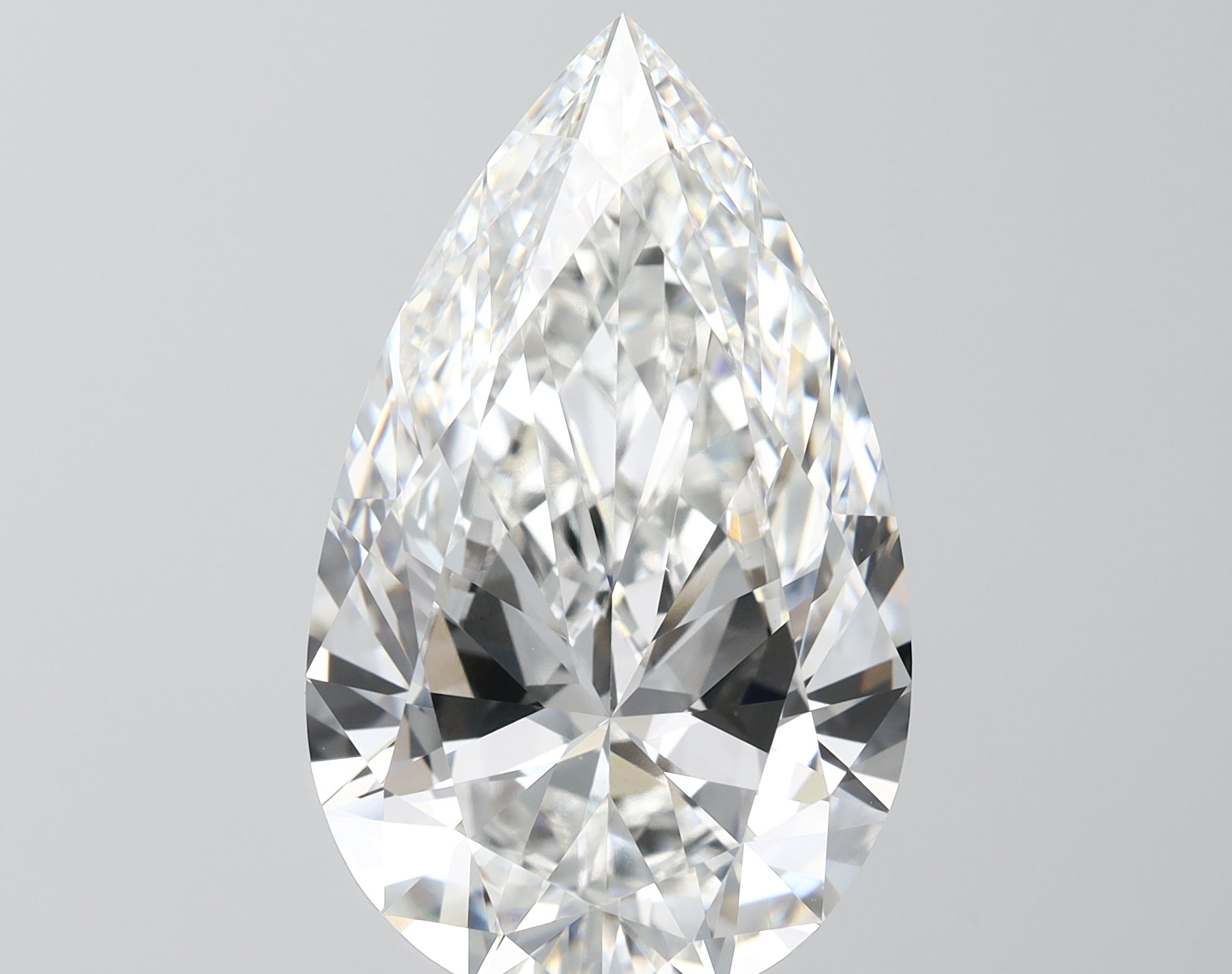 IGI  PEAR 12.07 Carat VVS2 Clarity E Color  byHiraya Lab Diamonds