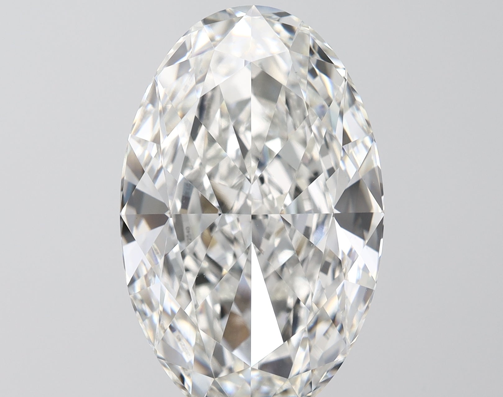 IGI OVAL 13.09 Carat VVS2 Clarity G Color  byHiraya Lab Diamonds