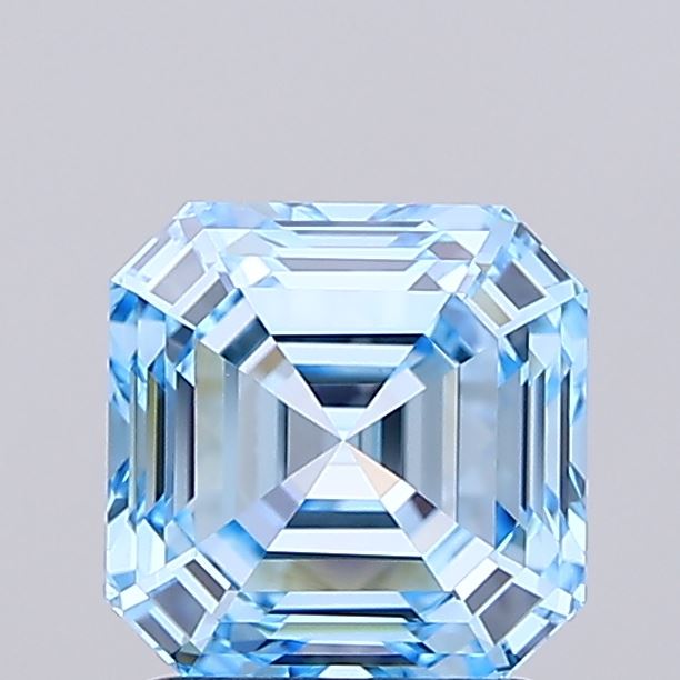IGI ASSCHER 1.61 Carat VVS1 Clarity F.V.BLUE Color