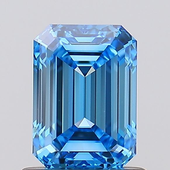 IGI EMERALD 1.0 Carat VS1 Clarity F.V.BLUE Color