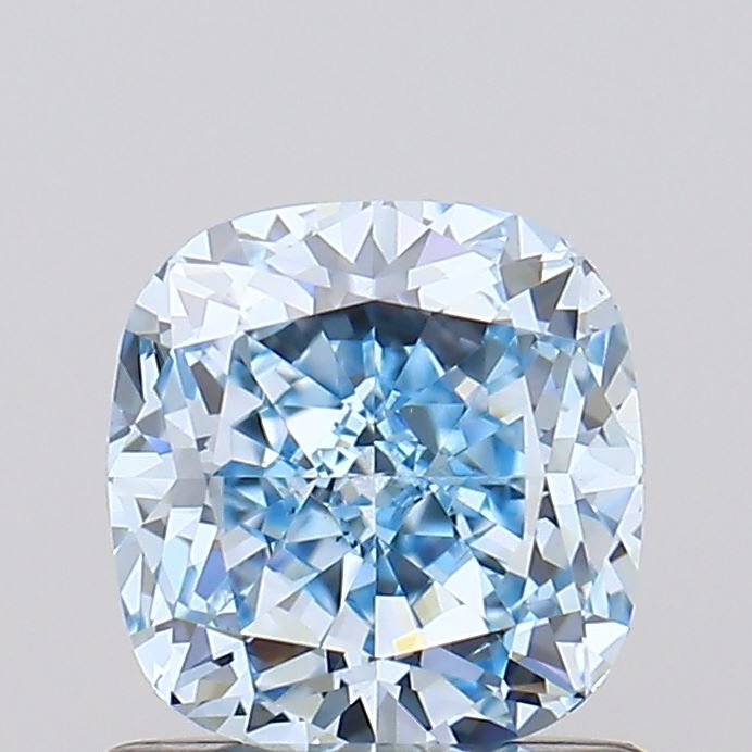 IGI SQ.CUSHION 1.01 Carat VS1 Clarity F.I.BLUE Color