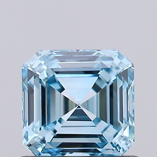 IGI ASSCHER 0.78 Carat VVS2 Clarity F.I.BLUE Color