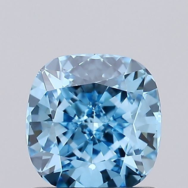 IGI SQ.CUSHION 1.04 Carat VVS2 Clarity F.V.BLUE Color