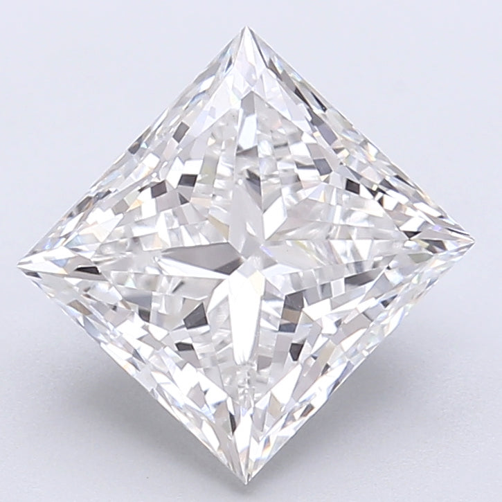 IGI Princess 3.52 Carat VVS2 Clarity F Color
