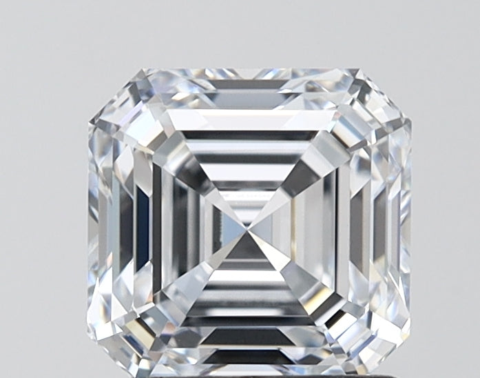 IGI ASSCHER 1.90 Carat VVS2 Clarity F Color  byHiraya Lab Diamonds